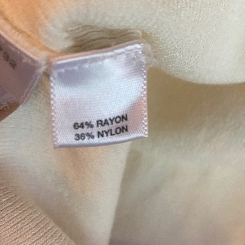 LOFT Cream Sleeveless Wrap Tie Blouse - Picture 4 of 7